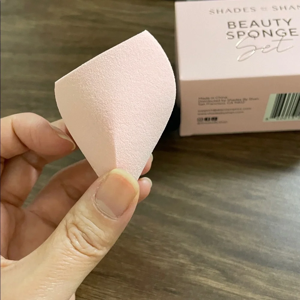 The Beauty Sponge Set Black and Pink